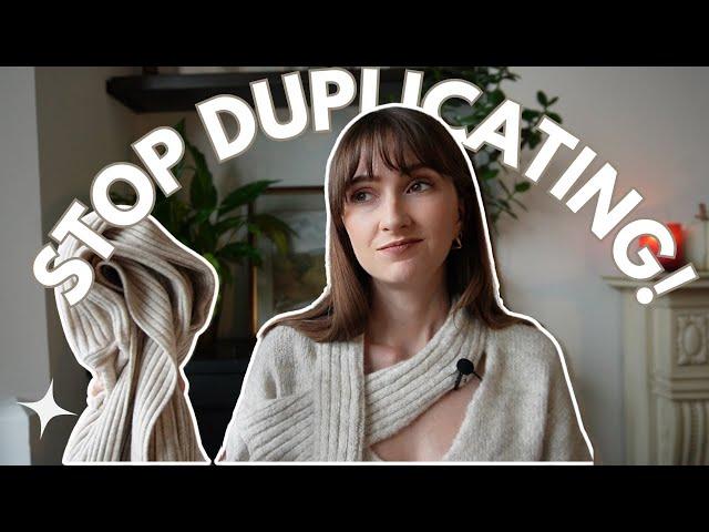 Why we Buy Duplicate Items for Our Wardrobe & and why we need to stop