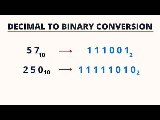 Decimal to Binary Conversion | PingPoint