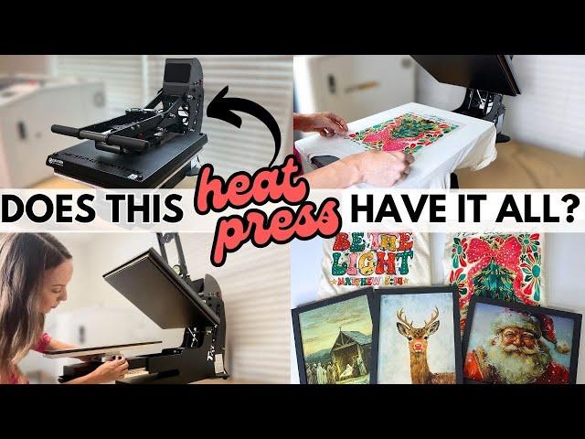 Is This THE Heat Press of 2025 For Your Business?!  TrueSpec Hybrid Auto-Open 16 x 20" Heat Press