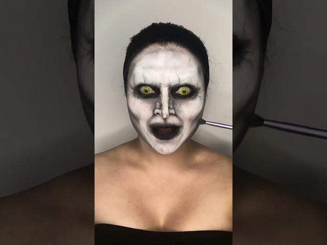 #VALAK The Nun Makeup Transformation  #TheNun2 #HalloweenMakeup #SFXMakeup #MakeupTutorial #shorts