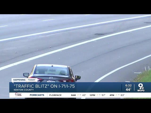 "Traffic Blitz" on I-71/I-75