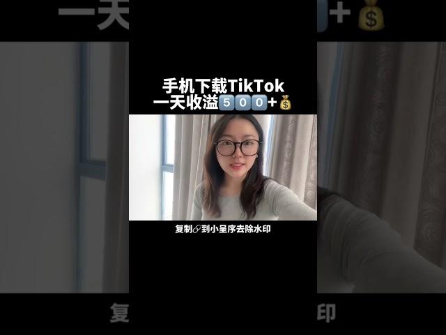 【网赚项目】TikTok上90%的人不知道的赚钱玩法，一天收益8000 #tiktok #网络挣钱 #网赚项目 #赚钱 #赚钱项目 #干货分享#赚钱#运营#跨境电商#商业思维#TikTok赚钱