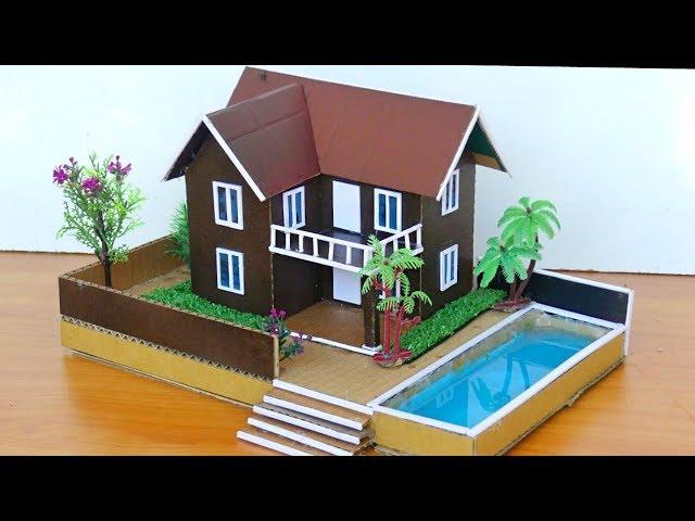 Building A Modern Cardboard Mansion Villa House #72 | Backyard Crafts