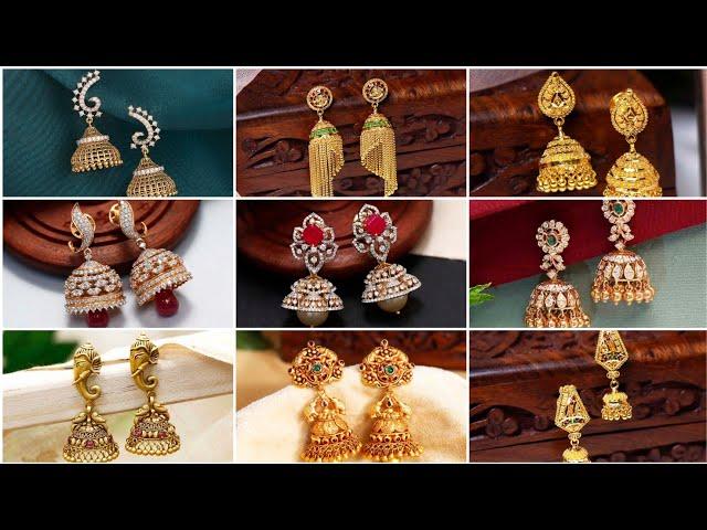 latest Jhumka design with price/gold jhumka/traditional jhumka design/Seethal jewellery