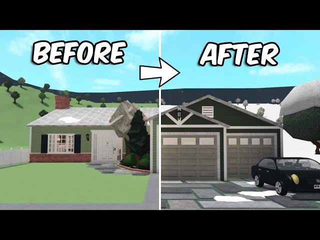 RENOVATING MY SUBSCRIBERS SUBURBAN BLOXBURG HOUSE