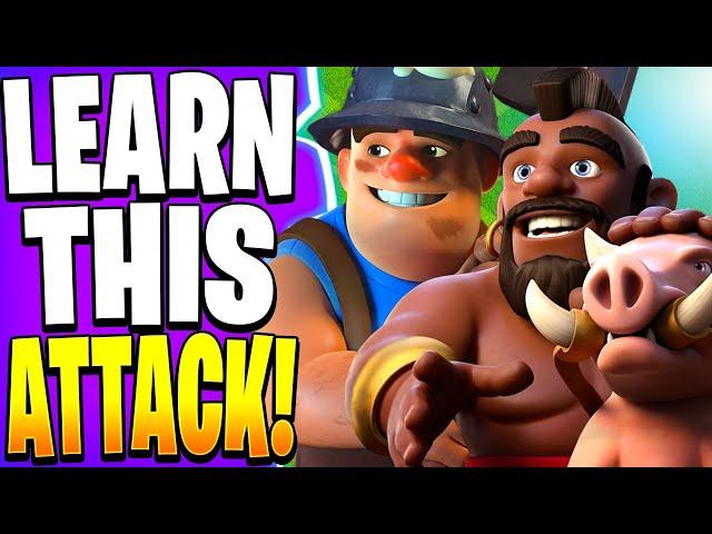 Queen Charge Hybrid is an Attack you MUST Learn in Clash of Clans!