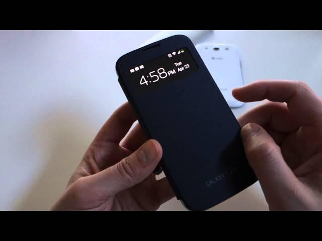 Quick Look:  Samsung Galaxy S4 S View Flip Cover