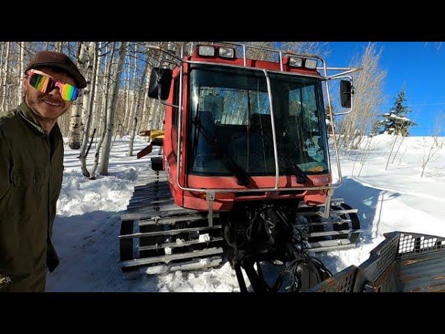 New Mini-Snowcat! '99 PistenBully 100! Pint-Sized PB 100 Walk-Around