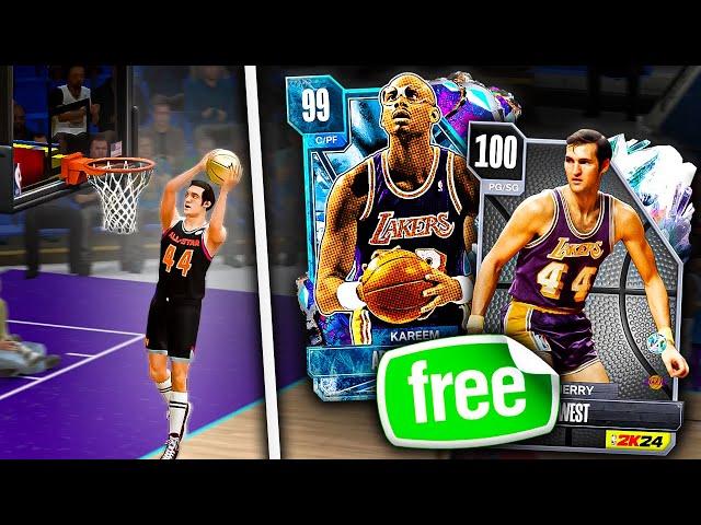 FREE 99-100 OVR Locker Codes In NBA 2K24 MyTEAM Mobile!