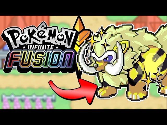 Pokemon Infinite Fusion but I Can Only Use Shiny Fusions!