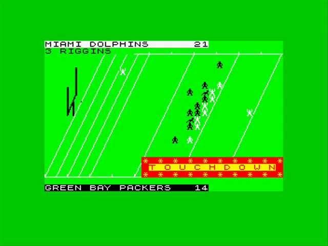 American Football ZX Spectrum