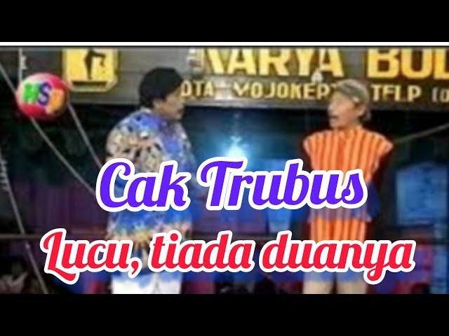 Lawak Ludruk Karya Budaya. Trubus kena Prank Supali