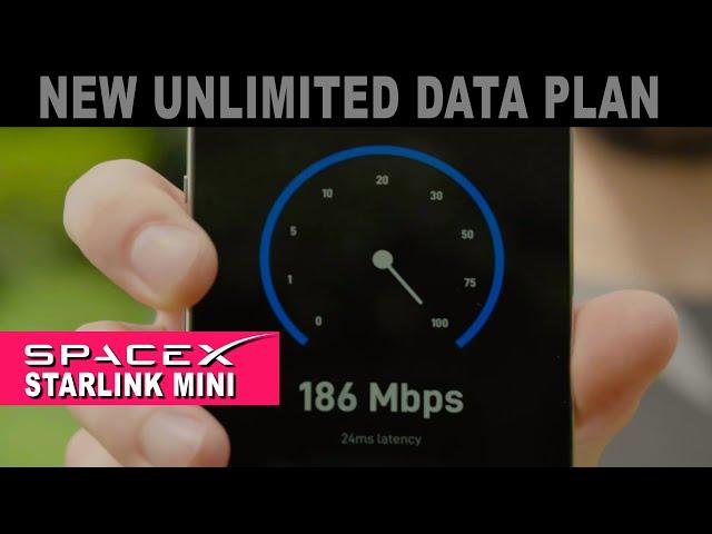 SpaceX Starlink Mini Unlimited Data