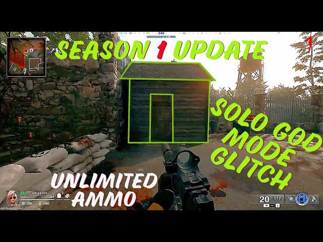 SEASON 1 WARZONE UPDATE NEW SOLO GOD MODE GLITCH UNLIMITED AMMO EASY WEAPON LEVELING FOR WARZONE