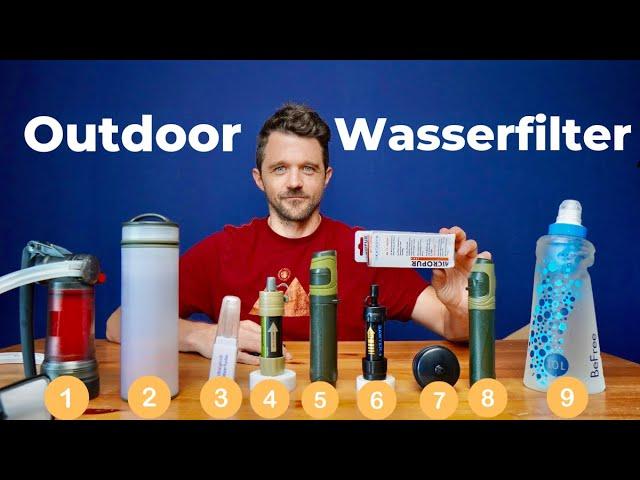 Outdoor Wasserfilter - Alles was du wissen musst!