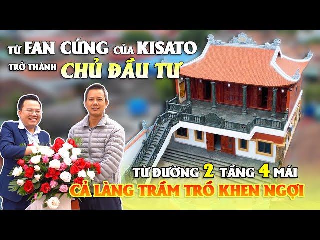 KISATO Bàn Giao Mẫu Từ Đường 2 Tầng Bằng Gỗ Lim Nam Phi Đẹp Xuất Sắc 4,7 Tỷ Tại Tiên Lữ, Hưng Yên