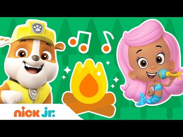 Camp Songs! Herman the Worm and The Ants Go Marching  ️ | Sing-Along | Nick Jr.