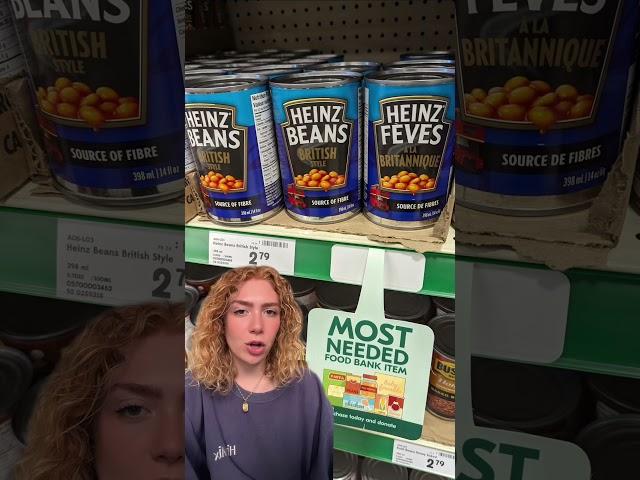An Ontario Sobeys sign about 'most needed' food bank items has people upset #ontario #sobeys #food