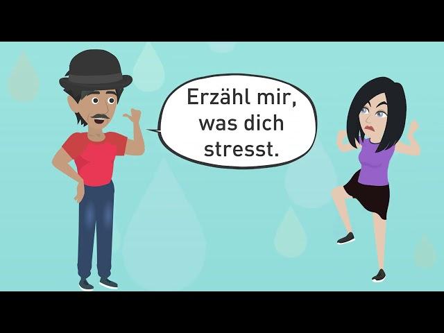 Learn German with songs  | talk about feelings, changing prepositions and indirect questions!