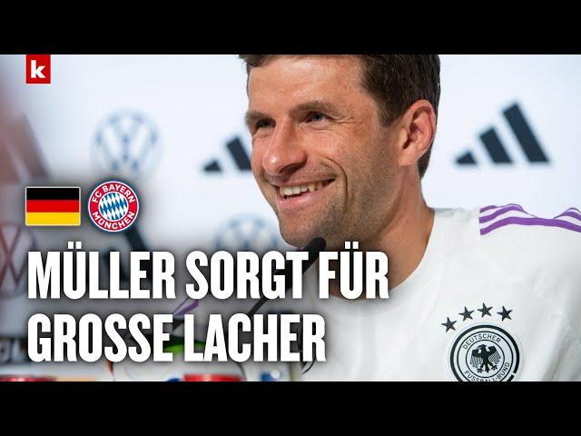 Rücktritt wie Kroos nach der EM? Müller scherzt über Situation bei Bayern