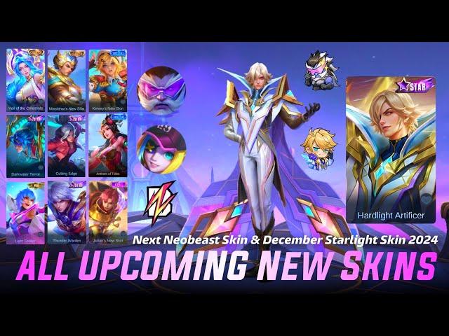 MLBB UPCOMING SKINS 2024/2025 - DECEMBER STARLIGHT SKIN 2024 - NEXT NEOBEAST SKIN SURVEY