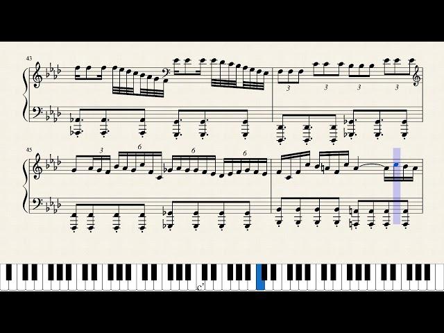 Calamity Mod OST | Guardian of the Former Seas | Piano solo (sheet music)