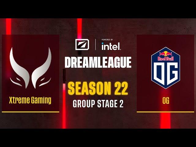 Dota2 - Xtreme Gaming vs OG - Game 3 - DreamLeague Season 22 - Group Stage 2