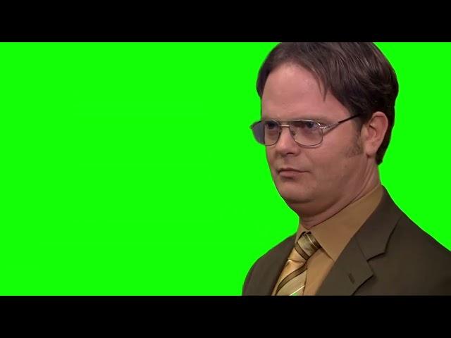 The Office "where, Dwight?" green screen