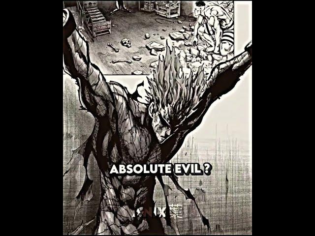 "ABSOLUTE EVIL" GAROU EDIT" ONE PUNCH MAN MANGA