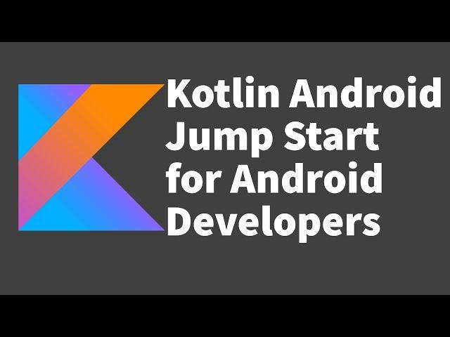 Kotlin Android Jump Start 1 : Project Set Up