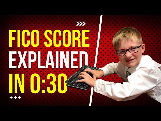 What makes a FICO Score? 30 Seconds with Jaxon Faber