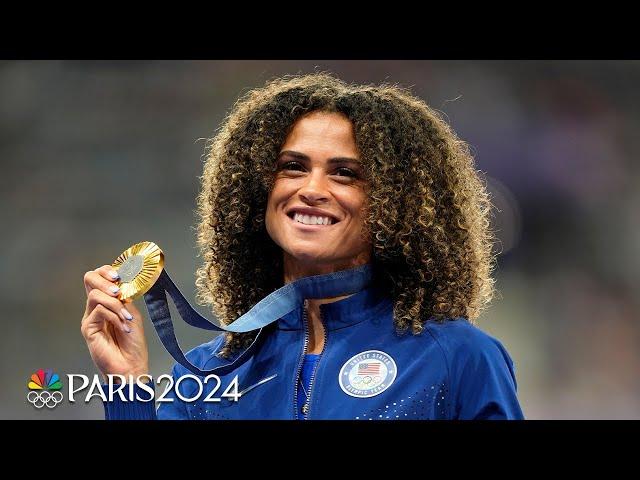 Sydney McLaughlin-Levrone awarded record-breaking gold medal | Paris Olympics | NBC Sports