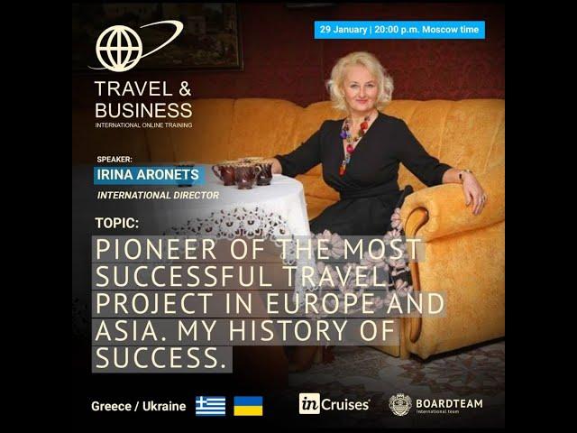 Irina Aronets - Pioneer of inCruises in Russia and Asia - Marathon training. Instagram Live Stream