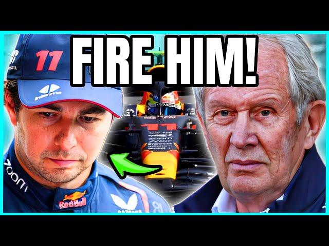 URGENT! The Controversial STATEMENT By Helmut Marko About Sergio Perez That No One Believed! #F1