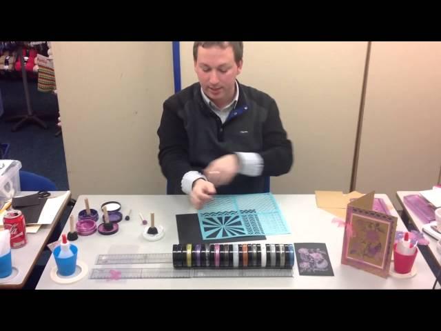 3D stamping paint - for stamping & stencilling