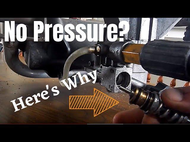 Honda Pressure Washer: [Honda GCV 160] [No Pressure, Low Pressure] Power Washer Repair (2019)