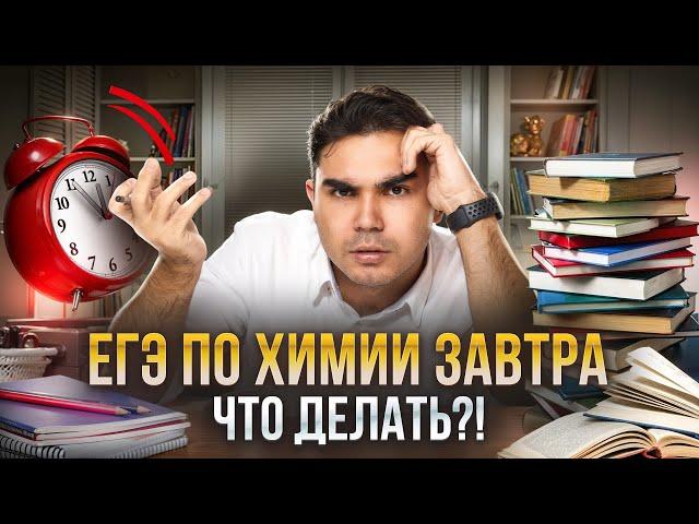 ЕГЭ по химии 2025 ЗАВТРА: что делать | Умскул