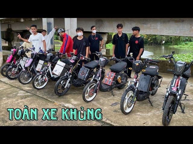 Review ''Xe Đạp Điện Độ'' Của Các Anh Em , Đồng Nai , Bình Dương, Chợ Gạo Toàn Cap Độ Pin Combo Lớn