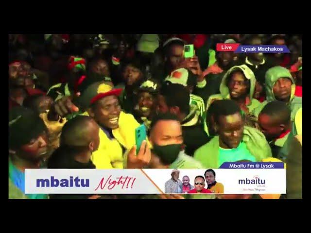 Maudah John Muasa Kineene full performance at Mbaitu Night Lysak Hote Masaku