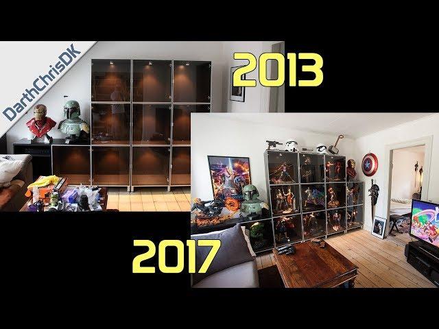 The Evolution of My Statue Display (2013-2017)