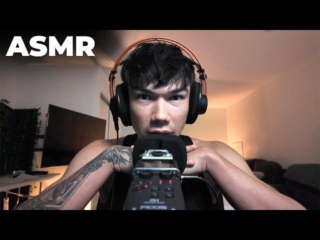 ASMR Soft Spoken Ramble | Sticky Tapping, Scissors, Foam