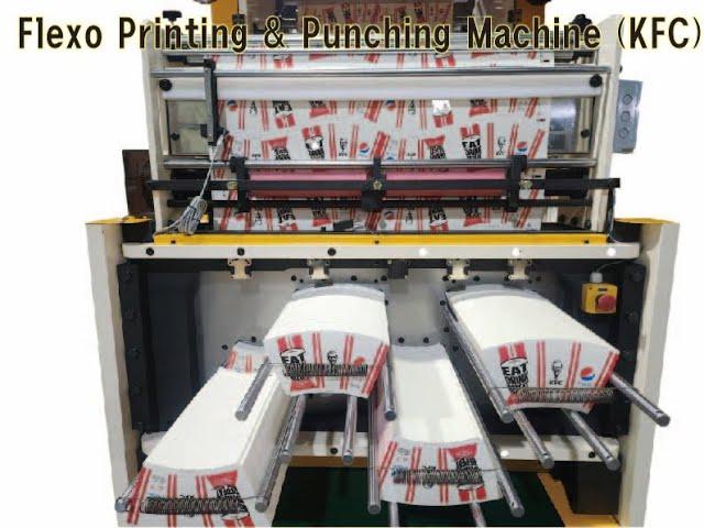 Paper Cup Flexo Printing & Punching Machine for Pakistan(A5-Model)