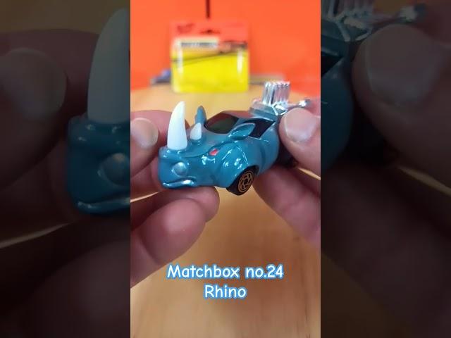 Matchbox no.24 Rhino #shorts #matchbox #matchboxcars #matchboxcollection #diecast