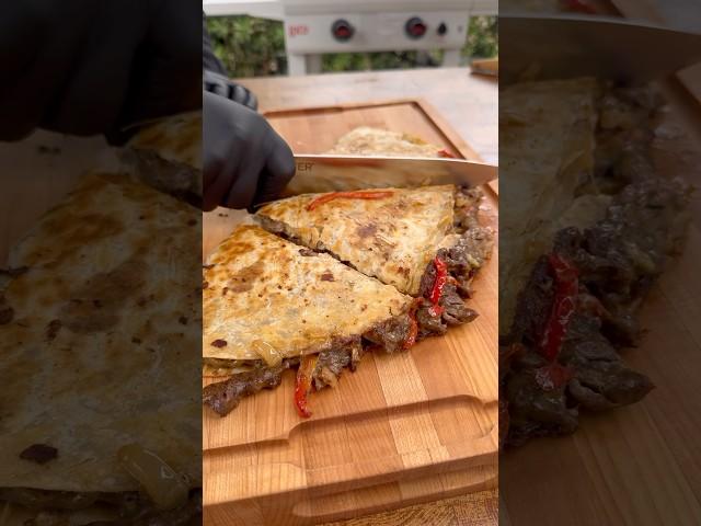 Skirt steak quesadilla