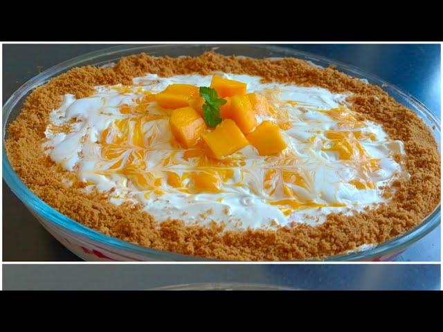 Easy Mango Delight. Delicious 10 minute Dessert Recipe. (Eid Special Dessert) #healthy