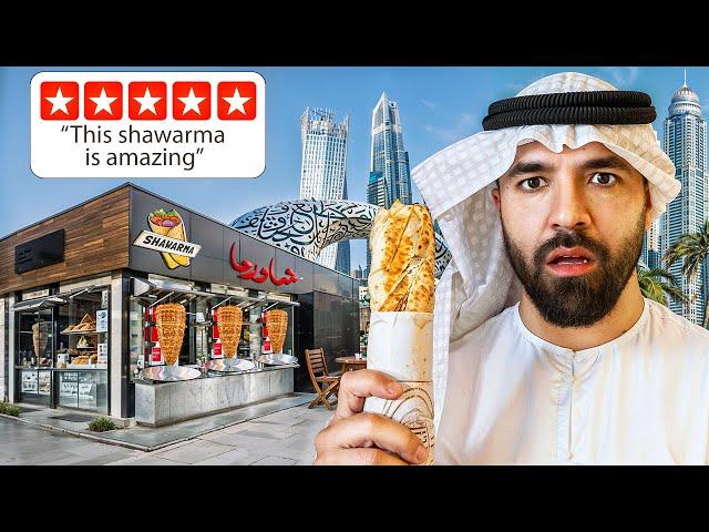 I Tried The Best Shawarma In Dubai