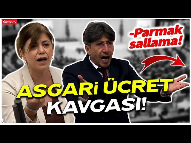 TBMM'de çok sert asgari ücret kavgası! “Parmak salama! Bu halkla dalga geçemezsiniz!”