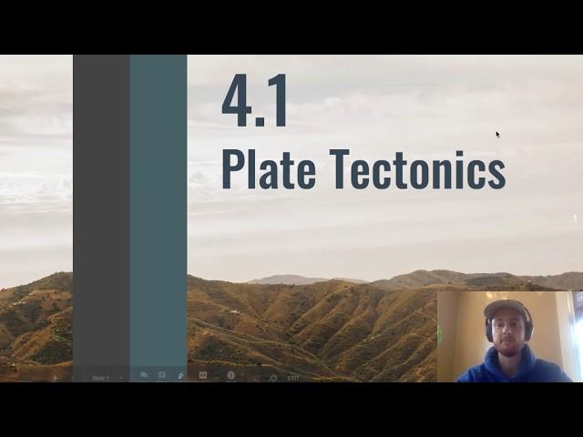 4.1 - Tectonic Plates