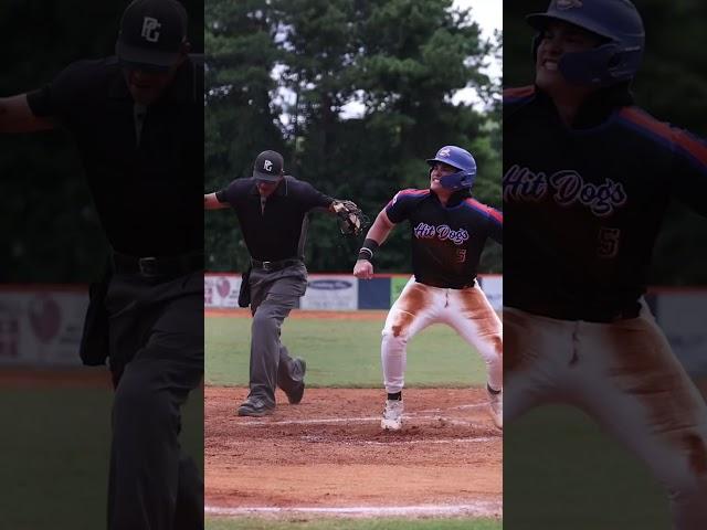 Great hustle to score! #baseball #highlights #sports