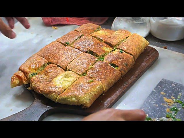 Indonesian Street Food - Minced Beef and Egg Martabak